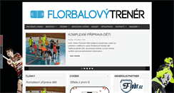 Desktop Screenshot of florbalovytrener.cz